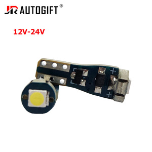 Ampoule LED T5 3030 1SMD pour éclairage intérieur de <span class=keywords><strong>voiture</strong></span>, indicateur de tableau de bord, lampe d'instrument auto, DC 12V-24V Multivolt - Product Image 2