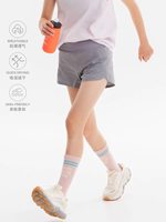 Shorts de sport légers et respirants à séchage rapide pour femme, course à pied, yoga, tennis, longueur cuisse, en nylon et élasthanne