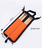 Sac de transport pour baguettes de batterie, imperméable et épaissi, en tissu Oxford, portable, à bandoulière, pour batterie jazz et caisse claire