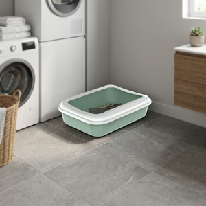 Italian Quality Plastic Cat <b>Litter</b> <b>Box</b> & Accessories - Product Image 2
