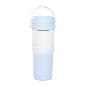 IceMaster 650ml <b>Custom</b> Logo Large Capacity Dual Tumbler Base Leakproof Portable Stainless Steel <b>Water</b> <b>Bottle</b> - Product Image 3