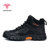 Chaussures de sécurité de haute qualité pour le travail en extérieur, légères, résistantes aux perforations et anti-écrasement pour hommes, bottes légères et confortables