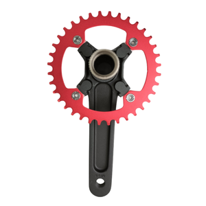 Pédalier de vélo Ensemble de manivelle de vélo Roue à chaîne 34T Alliage VTT Ensemble de manivelle de vélo - Product Image 3