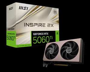 NUEVA Tarjeta Gráfica GeForce RTX 5060 Ti 16G GAMING TRIO OC WHITE VENTUS INSPIRE FAN, 4k, Edición de Video con IA, GDDR6 14Gbps - Product Image 6