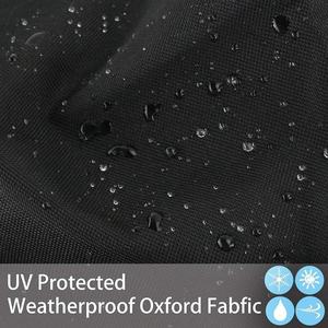 Dustproof लकड़ी सोफा सेट कस्टम आँगन आउटडोर प्लास्टिक रोल पूल ऑक्सफोर्ड कपड़े आउटडोर फर्नीचर को शामिल किया गया - Product Image 4