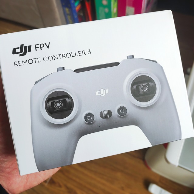 Original FPV Remote Controller 3 Supports Manual Mode Drone Accessories for Avata 2 Avata 360 Neo 2 O4 Air Unit Pro O3 Air Unit