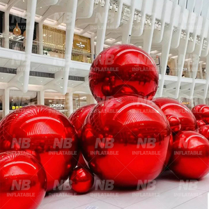 Decorative <b>Inflatable</b> Iridescent Mirror Balloons Dazzling Ball Colorful Sphere Customized Fast Shipping Decorative <b>Inflatable</b> Ir - Product Image 6