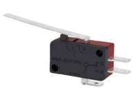 Microinterruptor DONGHAI KW3-0Z de Alta Calidad, Plástico y Metal, IP40, Circuito SPDT, 250 VAC, Vietnam, Negro/Marrón, 16A, Vida Útil de 100000 Ciclos
