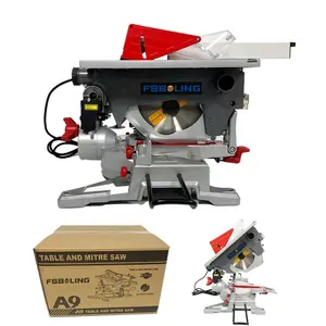 fsboling new type sawing and cutting dual-purpose portable 110v or 220v aluminum wood panel sawing machine