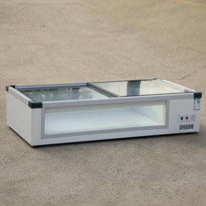 -10 Derece Et ve Yiyecek Hazırlama Ticari Tezgah Üstü <span class=keywords><strong>Mini</strong></span> Dondurucu, Manuel Buz Çözme, 2 Kapılı ve LED Işıklı - Product Image 6
