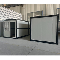 Maison de conteneur préfabriquée pliable de 20 pieds, la plus vendue en 2026, bureau préfabriqué, conteneur pliable portable, camp de conteneur pliable