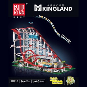 Bloques de Construcción de la Montaña Rusa Yuxing Paradise 11014, Juguete Educativo para Edades de 8 a 13 Años, Juego de Ensamblaje de 800 Piezas - Product Image 3