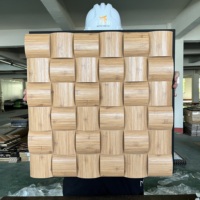 Panneau acoustique géométrique 3D moderne, hexagonal, insonorisant, décoration murale, panneau acoustique en fibre de polyester PET écologique