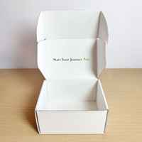 Vente en gros personnalisé grande vente d'expédition enveloppe recyclée emballage en papier de luxe personnalisé boîtes d'avion ondulé kraft brun