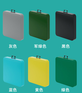 Directo de fábrica, mesa plegable de plástico portátil ligera de 180cm para exteriores, moderna para patio, eventos de boda, uso comercial - Product Image 5