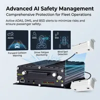 Système intelligent de comptage des passagers pour bus et bus scolaires, caméra de comptage des passagers 4G WiFi, précision 98%