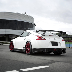 ล้อรถแข่ง ล้อแม็กซ์ 1 ชิ้น สีแดง ขนาด 17 18 นิ้ว 5x100 5x114.3 สำหรับ Subaru BRZ Nissan 350Z - Product Image 5