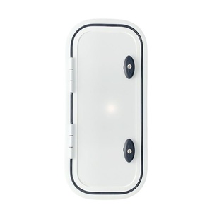 En stock – Porte de bagage de <span class=keywords><strong>caravane</strong></span>/camping-car blanche à coins arrondis 820*650mm avec serrures à tension pour camping-car, fourgon aménagé et véhicule spécial - Product Image 3