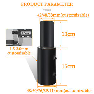 Accessoires de <span class=keywords><strong>lampadaire</strong></span>, adaptateur de <span class=keywords><strong>lampadaire</strong></span>, 60 à 48, accessoires pour réduire la taille du <span class=keywords><strong>lampadaire</strong></span> - Product Image 5
