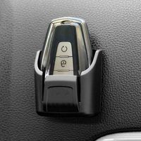 Nouvel Organisateur de Télécommande de Voiture en Plastique, Boîte de Rangement pour Console Centrale, Porte-Clés Multifonctionnel pour Voiture, Clip pour Cartes