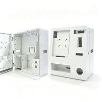 Fabrication sur mesure de boîtiers électroniques de bureau en tôle de précision OEM, boîtier d'instrument