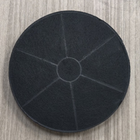 Filtre à charbon actif rond de haute qualité pour hotte de cuisine IDEA Factory, filtre à graisse pour hotte de cuisine