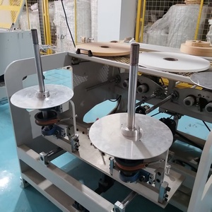 Wholesale Booster Pneumatic Semi-Automatic High Efficiency Motor Gear Paper <b>String</b> Rope Twisting Cord Making <b>Machine</b> Wood - Product Image 3