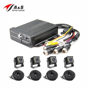 A & S H.265 Full HD 1080P 4CH 256GB SD Thẻ GPS/4G/BD <span class=keywords><strong>mini</strong></span> di động <span class=keywords><strong>DVR</strong></span> CCTV hệ thống - Product Image 4