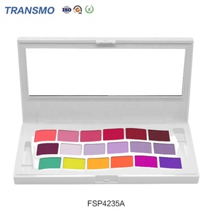 Palette de fards à paupières vide de différentes couleurs, palette de fards à paupières personnalisée, palette de fards à paupières 18 couleurs, marque privée avec miroir - Product Image 3