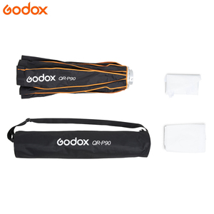 Godox Softbox QR-P90 90CM Softbox <span class=keywords><strong>parabolique</strong></span> profond à dégagement rapide pour éclairage vidéo Monture Bowens Flash de studio - Product Image 6