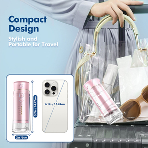 Irrigador Bucal Portátil Plegable Fomis, 3 Modos, Tabletas Blanqueadoras, Recargable por USB, Resistente al Agua IPX7, Niveles de Presión, para Hogar y Hotel - Product Image 3
