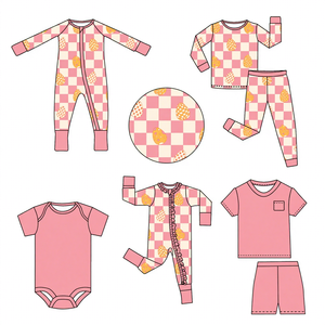 Oem Pyjamas en bambou pour enfants Oem Barboteuse œuf <span class=keywords><strong>de</strong></span> <span class=keywords><strong>lapin</strong></span> <span class=keywords><strong>de</strong></span> Pâques pour bébés Vente en gros <span class=keywords><strong>de</strong></span> vêtements personnalisés pour bébés filles <span class=keywords><strong>de</strong></span> Pâques - Product Image 1