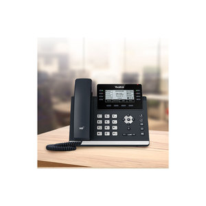 Yea-Liên Kết Cao cấp SIP-T43U 12-Dòng <span class=keywords><strong>IP</strong></span> Điện Thoại Với 3.7-Inch Lớn Màu Đen Và Trắng Màn Hình Poe Mạng Hỗ Trợ - Product Image 3