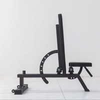 Banc de musculation multifonction pliable en acier de haute qualité avec support pour haltères et barres, idéal pour la maison et la salle de sport