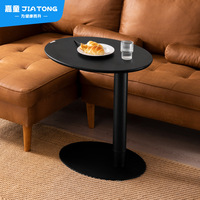 Table basse réglable de style nordique en bois et métal, table relevable pour salon et chambre à coucher