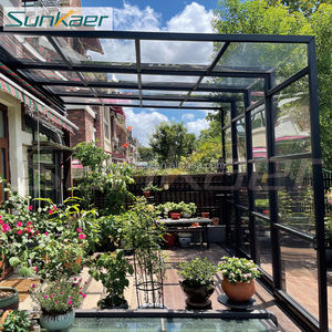 Cubierta de patio de alta calidad, techo de aluminio, techo corredizo de vidrio retráctil que se puede abrir, techo de <span class=keywords><strong>lona</strong></span> retráctil, cubierta de jardín de Sunroom de <span class=keywords><strong>Pvc</strong></span> - Product Image 3