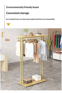 Présentoir carré en fer sur pied, double face, réglable et multifonctionnel pour magasins <span class=keywords><strong>de</strong></span> <span class=keywords><strong>lingerie</strong></span>, sous-vêtements féminins et soutiens-gorge - Product Image 6