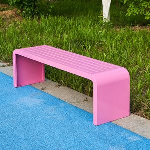 مقعد خارجي لحديقة الحديقة ، فناء مكشوف العاري ، إطار معدني - Product Image 3