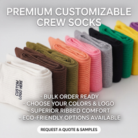Chaussettes en coton côtelé personnalisées avec logo, vente en gros, unisexe, respirantes, unies, pour le sport, fournisseur OEM, confort décontracté