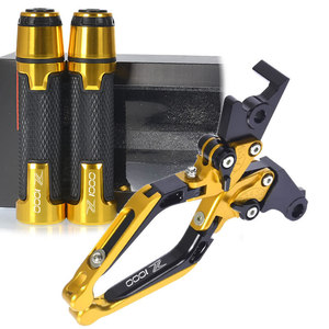 Leviers de frein et d'embrayage <span class=keywords><strong>Z1000</strong></span>, pièces de moto, poignées, embouts de guidon avec logo laser, vente en gros au <span class=keywords><strong>prix</strong></span> d'usine - Product Image 3