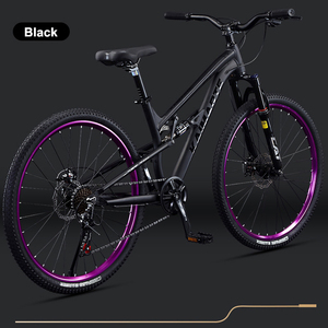 Full Suspension Mountain Bike 26/27.5 Inch, 8-Speed Mountain Bicycle <strong>MTB</strong> Bike for Teenagers Adult Men Women Trail <strong>Commuter</strong> - Product Image 4