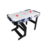 Table de hockey sur air pliable SCVIBE H-YXZ2604064 de 36 pouces en MDF, personnalisable, gain de place, jeu sportif compact pour l'intérieur, usage familial