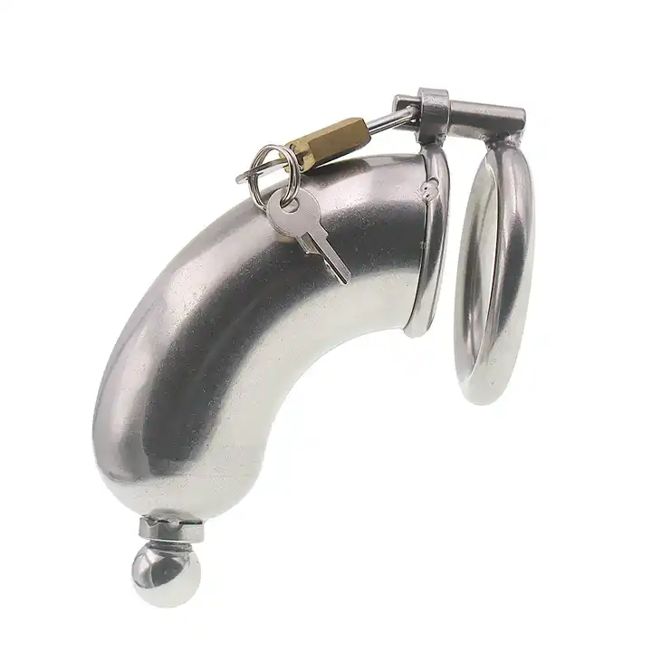 steel man cage chastity tube type