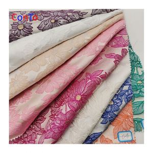 Crêpe épaisse florale <span class=keywords><strong>professionnelle</strong></span> pour robe en tissu jacquard - Product Image 5