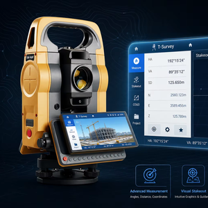 Estación Total Android Hi-target HTS-720/ZTS-720, la más reciente, con pantalla de 5.5'', software T-Survey para topografía CAD y traslado de puntos, precisión de 2'', IP65 - Product Image 2