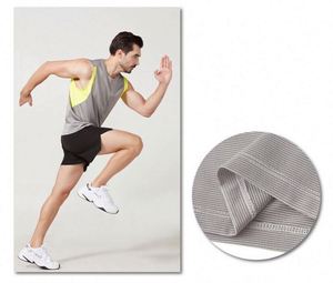 เสื้อกล้ามถักสำหรับผู้ชายใส่สบาย น้ำหนักเบา ระบายอากาศได้ดี แห้งเร็ว ทรงหลวม เหมาะสำหรับออกกำลังกายกลางแจ้ง วิ่ง และเล่นกีฬา - Product Image 3