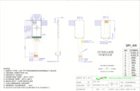 1.05 pouces 120x240 IPS TFT LCD 4 fils SPI GC9A01 contrôleur Transistor affichage à cristaux liquides demande pour Mini écrans 10P