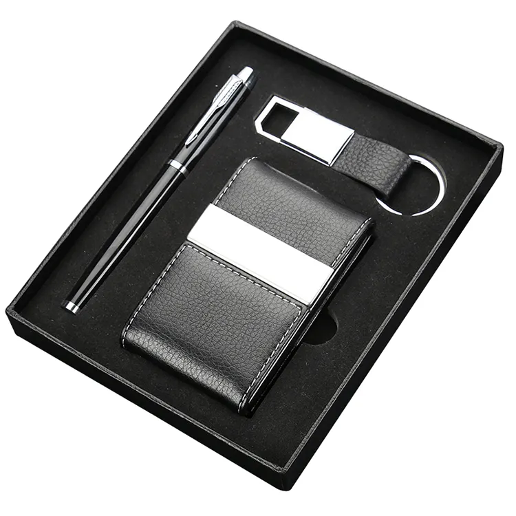 hot sale card holder gift set business card holder gift for men