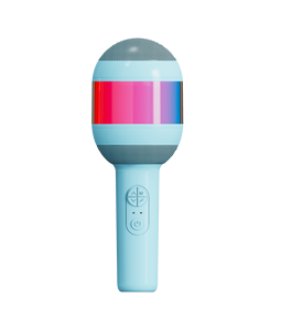 Hot Sell <b>Wireless</b> Condenser Microphone LED Lights Portable Handheld Speaker - Product Image 3