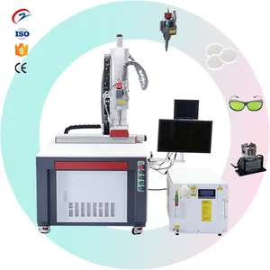 Soldador A Laser Para Liga De Aço Inoxidável Alumínio 2000w Máquina De Solda De Plataforma A Laser Com Bom Preço